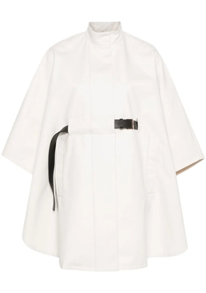 Max Mara trench coat midi cape - Neutrals