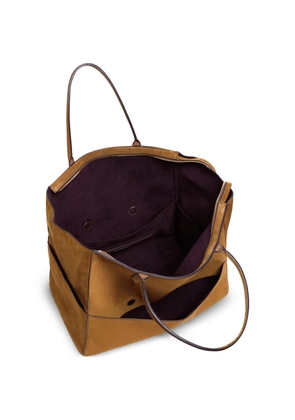 Metier London large Incognito tote bag - Brown