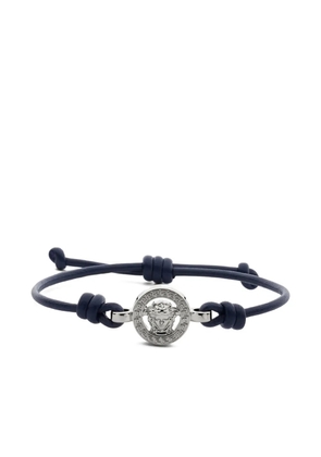 Versace Medusa '95 leather bracelet - Silver