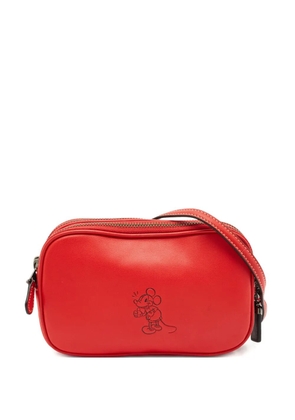 Coach x Disney Mickey leather crossbody bag - Red
