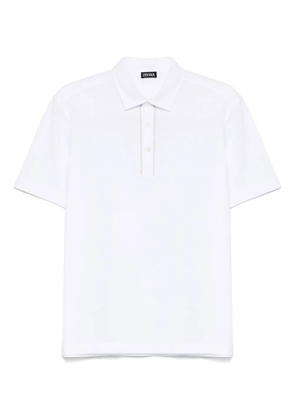 Zegna cotton polo shirt - White