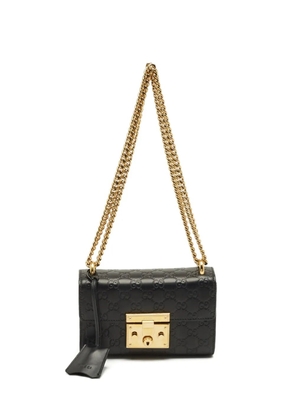 Gucci Pre-Owned small padlock shoulder bag - Black