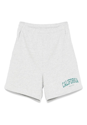 Sporty & Rich cotton-blend shorts - Grey