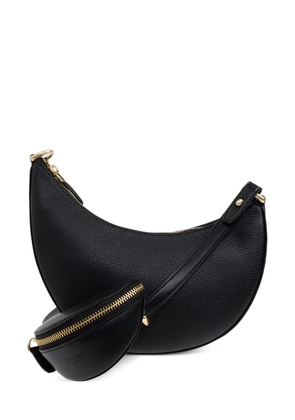Kate Spade Duo zip-leather shoulder bag - Black