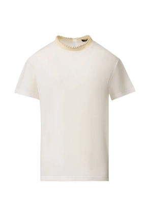 Fabiana Filippi scalloped-collar T-shirt - White