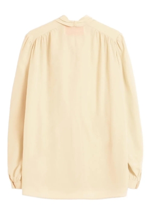Valentino Garavani crepe de chine shirt - Neutrals