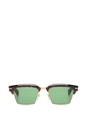 Jacques Marie Mage Alin square-frame sunglasses - Brown