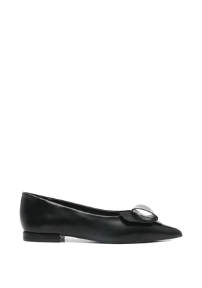 exè pointed-toe ballet flats - Black