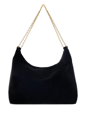 NEOUS Pavo West velvet shoulder bag - Black