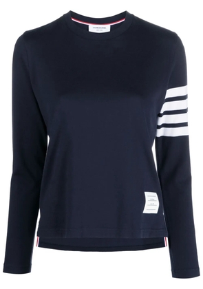 Thom Browne 4-Bar Stripe 2003-print T-shirt - Blue