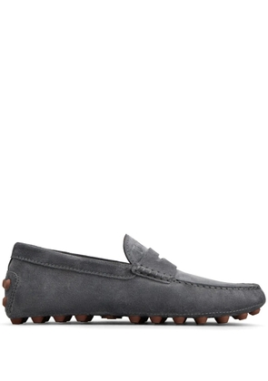 Tod's Gommino Macro leather driving shoes - Grey