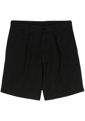 Costumein pleat-detail shorts - Black