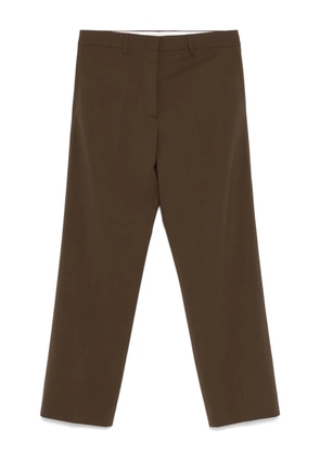 Miu Miu wool-blend straight-leg trousers - Brown