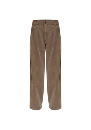 MARANT ÉTOILE Nadine pleated trousers - Brown