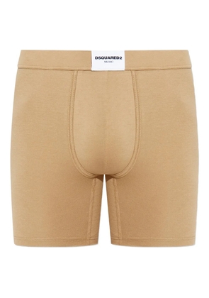 DSQUARED2 logo-patch boxers - Neutrals