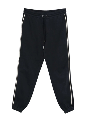 Moncler stripe-detail track pants - Blue