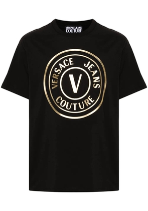 Versace Jeans Couture logo-print cotton T-shirt - Black