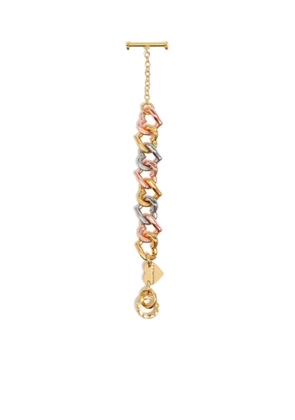 Bimba y Lola heart-shaped chain bracelet - Gold