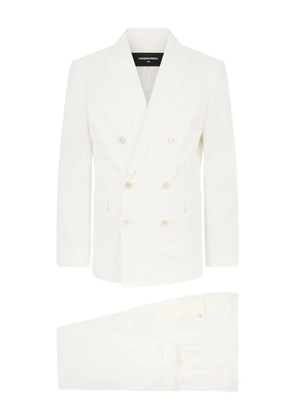 DSQUARED2 Casablanca double-breasted suit - White