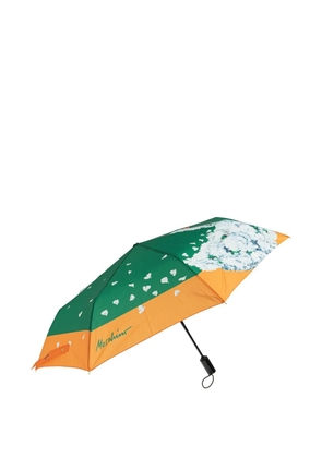 Moschino goose-print umbrella - Green