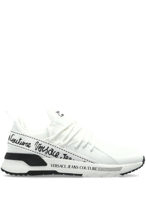 Versace Jeans Couture logo-print sneakers - White