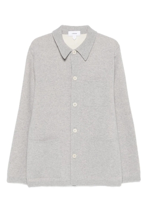 Lardini wool-blend shirt jacket - Grey