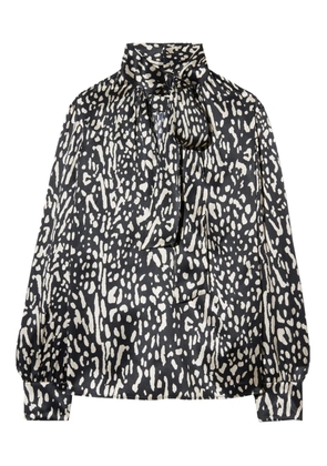 Nili Lotan Janese silk blouse - Black