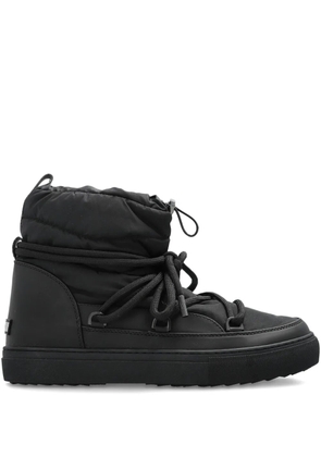 Inuikii drawstring lace-up boots - Black