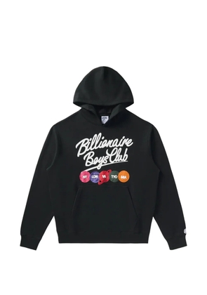 Billionaire Boys Club Script text-print hoodie - Black