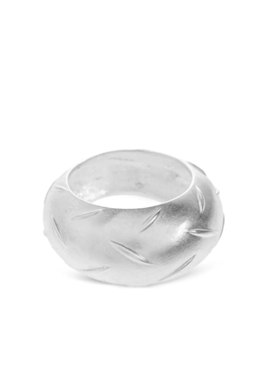 MISBHV engraved ring - Silver