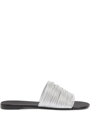 Giuseppe Zanotti Clio Flat sandals - Silver