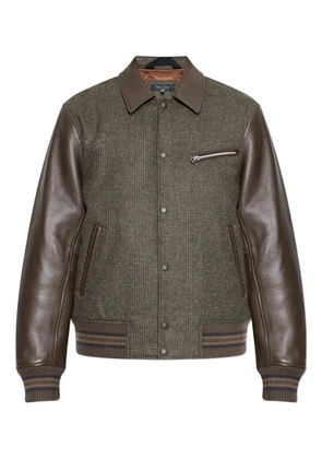 rag & bone checked jacket - Brown