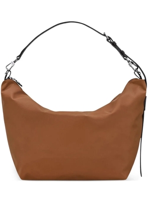 Longchamp Le Slouchy rider-medal shoulder bag - Brown