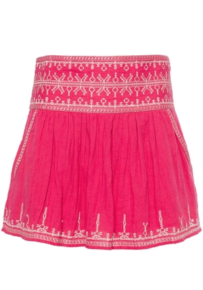 MARANT ÉTOILE Picadilia mini skirt - Pink