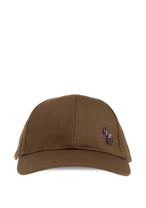 Paul Smith cotton baseball cap - Brown