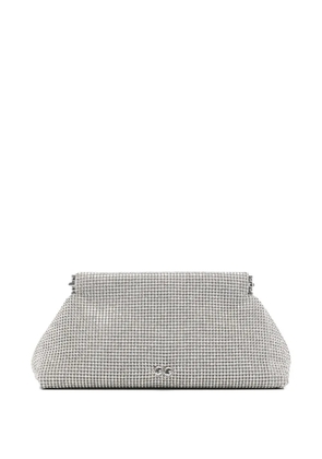 Cult Gaia Lillia embellished clutch bag - Silver