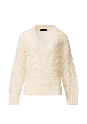 Fabiana Filippi V-neck sweater - Neutrals