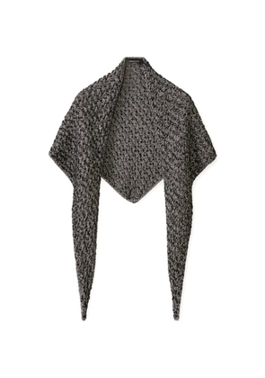 Fabiana Filippi tweed scarf - Grey