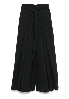 Fabiana Filippi poplin trousers - Black