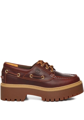 Timberland Stone Street boat shoes - Red
