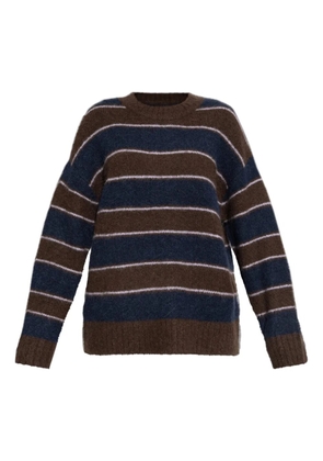 SAMSOE SAMSOE striped sweater - Blue