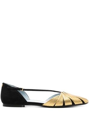 Valentino Garavani pointed-toe ballet flats - Black