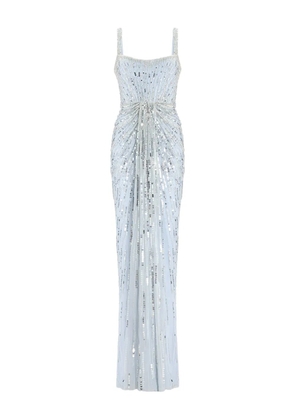Jenny Packham Chrissy embellished dress - Blue