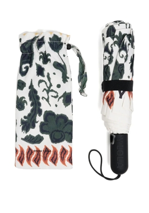 Bimba y Lola ikatmix-print umbrella - White