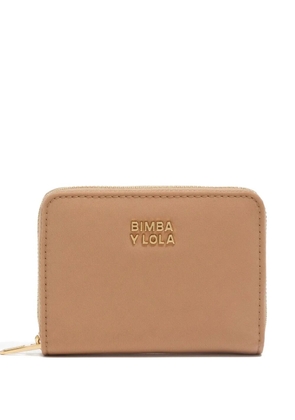 Bimba y Lola logo-detail wallet - Neutrals