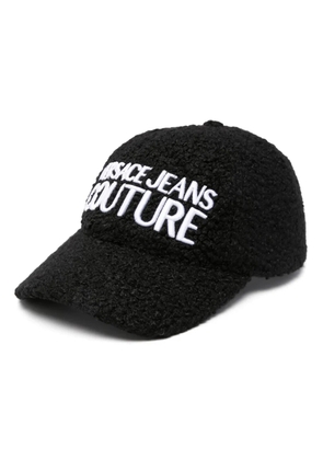 Versace Jeans Couture bouclé baseball cap - Black