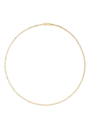 Ryenn's Eyes Aventurine tennis necklace - Gold