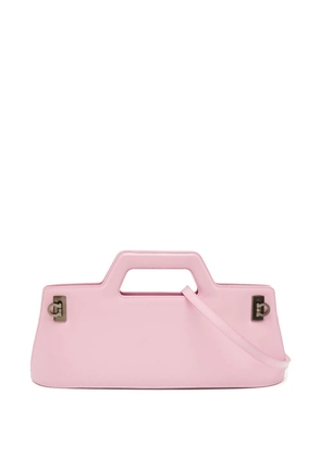 Ferragamo Pre-Owned Wanda leather buckle bag - Pink