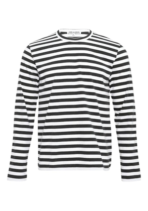 Comme Des Garçons long-sleeve stripe t-shirt - White