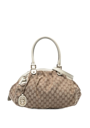 Gucci Pre-Owned 2016-2025 GG Canvas Sukey satchel - Brown